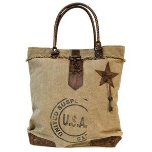NWT Mona B Upcycled Bag